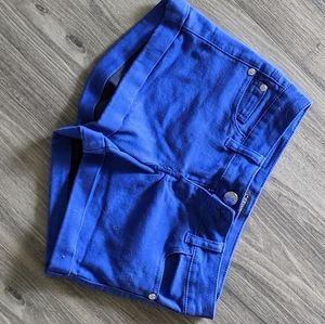 Blue Celebrity Pink Shorts